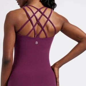 Buffbunny Collection Women's Purple Maroon Revolution Tank